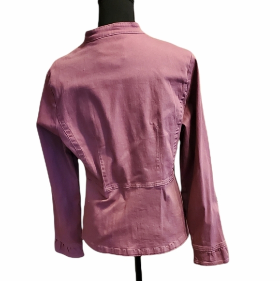 Live a Little Rose Color Blazer - Picture 2 of 4